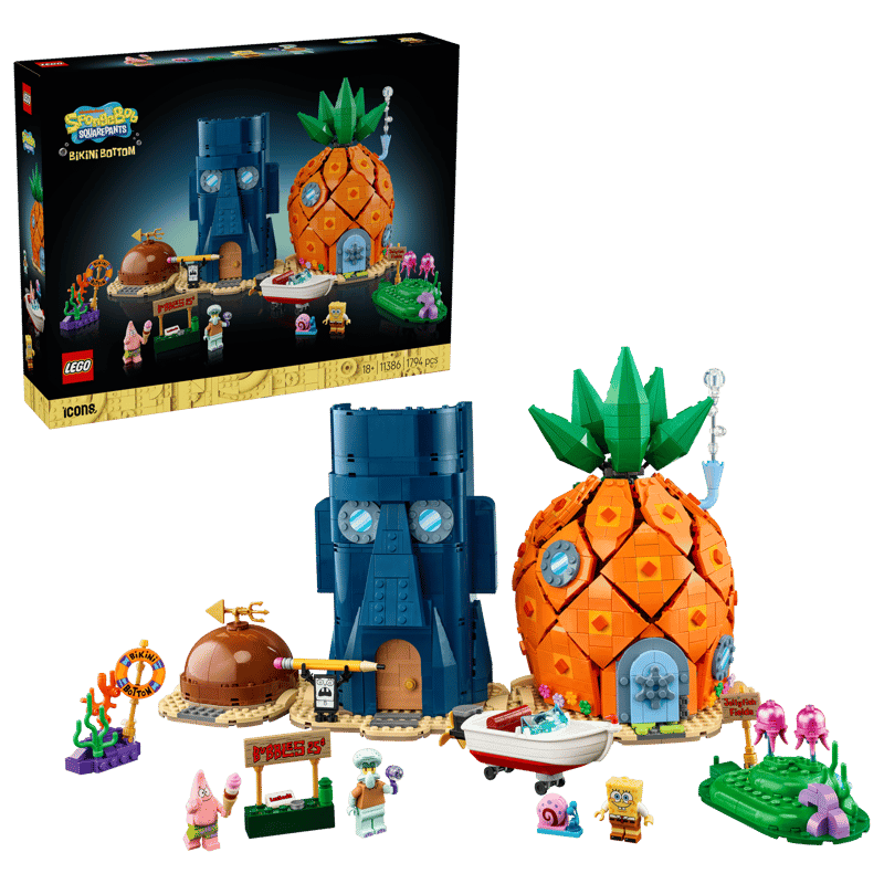 LEGO lanza un set de Bob Esponja con 1.794 piezas: conoce la recreación de Fondo de Bikini 2 image 117