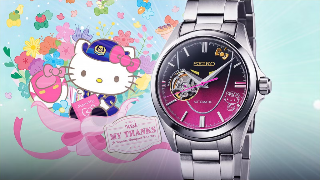 Seiko x Hello Kitty: así es el reloj de edición limitada que homenajea al tren bala japonés 2 image 99