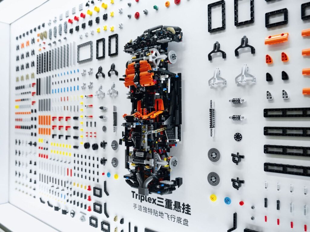 LEGO expuso todas las 4.104 piezas de su nuevo set  Technic Koenigsegg Sadair's Spear