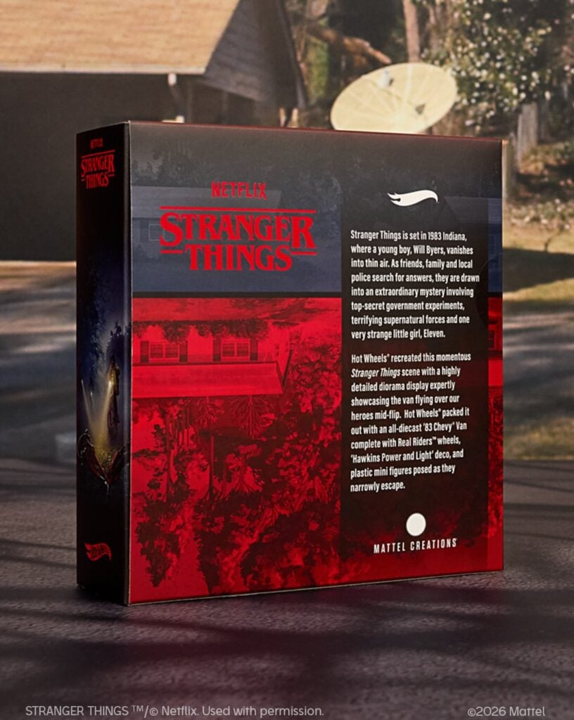 Mattel celebra el 10° aniversario de Stranger Things con un set de edición especial 5 stranger