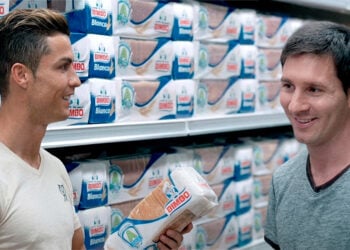 La campaña en la que Bimbo convirtió a Messi y Cristiano Ronaldo en completos desconocidos