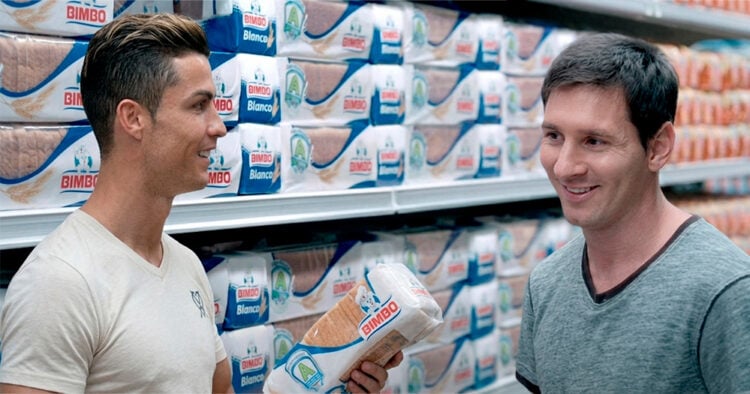 La campaña en la que Bimbo convirtió a Messi y Cristiano Ronaldo en completos desconocidos 1 La campaña en la que Bimbo convirtió a Messi y Cristiano Ronaldo en completos desconocidos