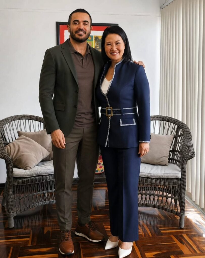 Comunidad Shipibo-Konibo acusa de apropiación cultural a Yirko Sivirich por traje diseñado para Keiko Fujimori 2 Comunidad Shipibo-Konibo acusa de apropiación cultural a Yirko Sivirich por traje diseñado para Keiko Fujimori.