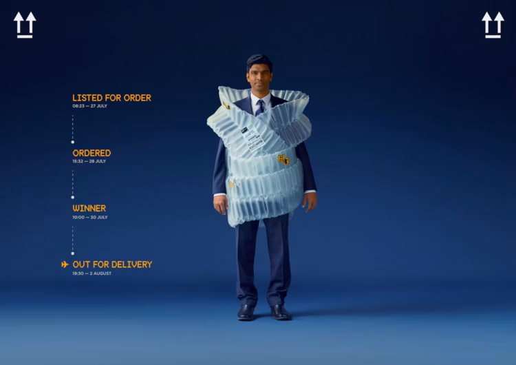 Singapore Airlines celebra su 50.º aniversario en Nueva Zelanda convirtiendo a las personas en paquetes de carga 1 05 Status Updates