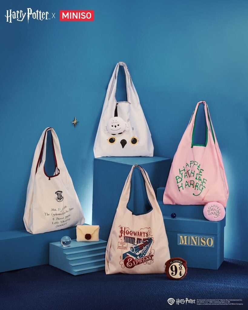 "Harry Potter" celebra su 25.° aniversario con una colección de accesorios junto a Miniso 2 786242856 1526278119539143 2555725554403237252 n