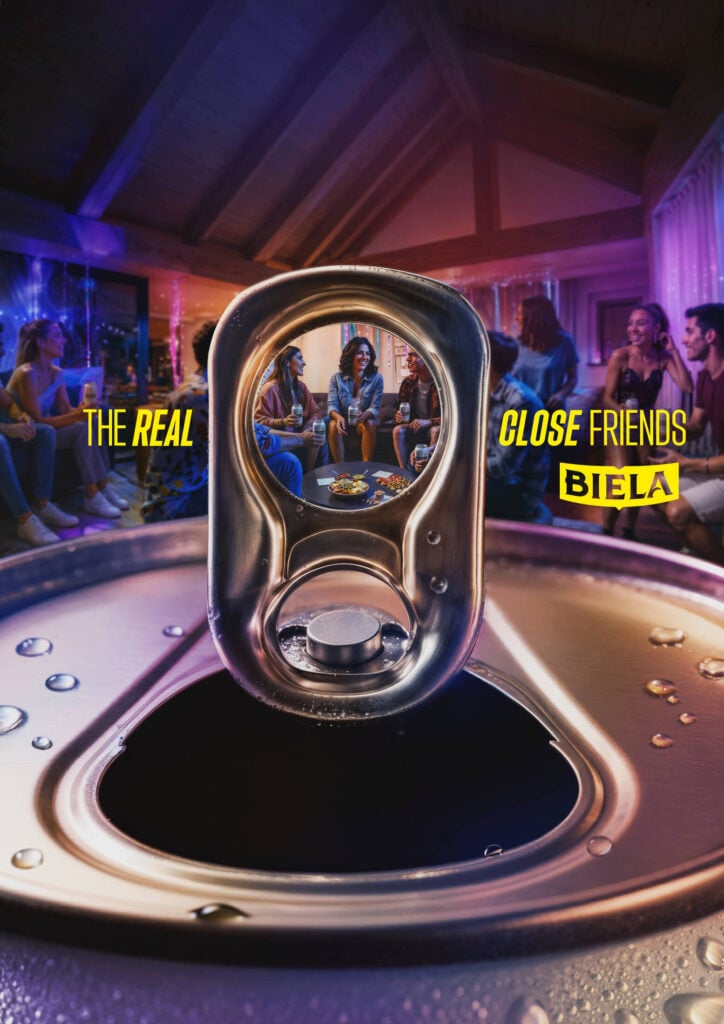Biela convierte la pestaña de su cerveza en un filtro para encontrar a los verdaderos "Close Friends" 3 Biela convierte la pestaña de su cerveza en un filtro para encontrar a los verdaderos “Close Friends”.