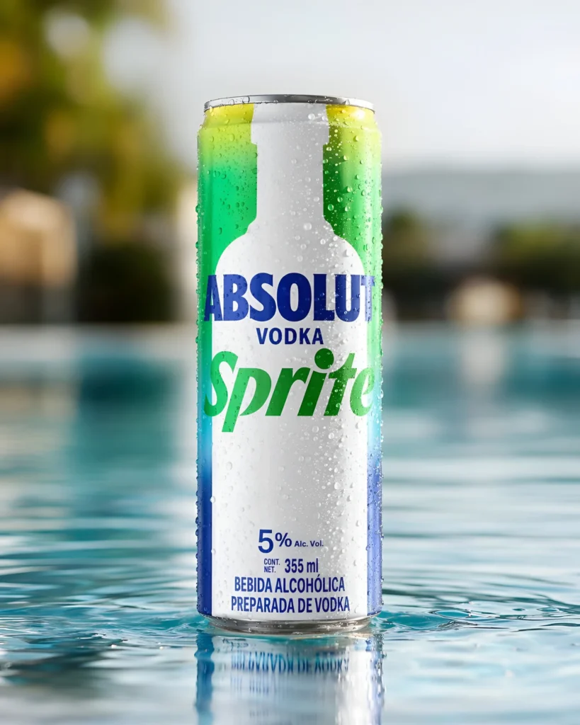 Coca-Cola crea bebida alcohólica lista para tomar con Sprite y Absolut 2 Absolut y Sprite llevan su alianza al mercado mexicano