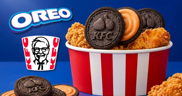 Así son las nuevas Oreo con sabor al pollo frito de KFC