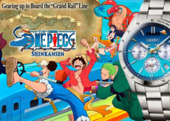 One Piece x Seiko: precio y disponibilidad del nuevo reloj inspirado en su famoso Shinkansen