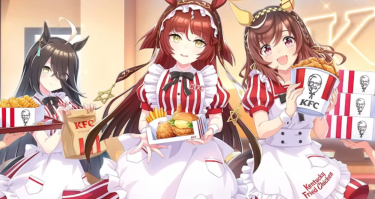KFC y Umamusume lanzan un menú temático con una inesperada "salsa de zanahoria"