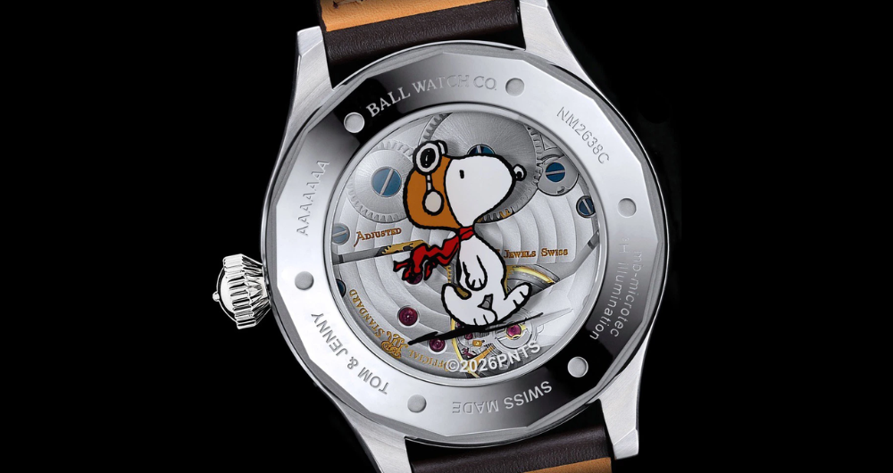 Snoopy protagoniza un nuevo reloj de lujo de edición limitada con solo 410 unidades 2 Diseno 2026 08 03T120331.238