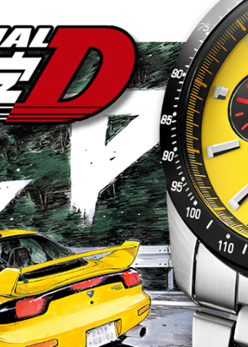 MercadoNegro 22 Seiko x Initial D: lanzan un reloj inspirado en el Mazda RX-7 de Keisuke Takahashi