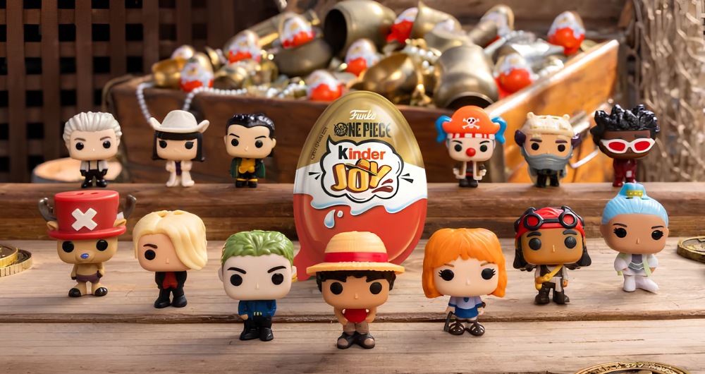 Kinder Joy x One Piece revela nuevas figuras Funko antes de llegar a las tiendas