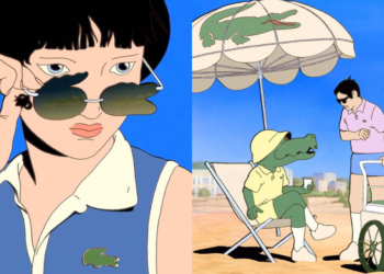 Lacoste convierte a su icónico cocodrilo en un anime de los años 80 para su nueva campaña