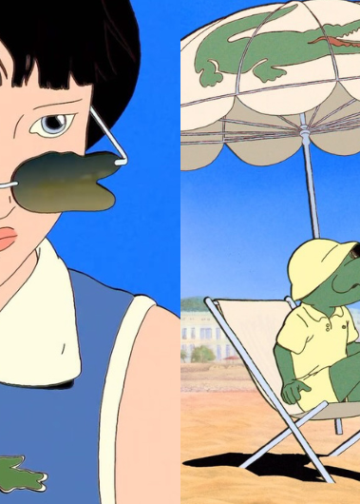 MercadoNegro 34 Lacoste convierte a su icónico cocodrilo en un anime de los años 80 para su nueva campaña