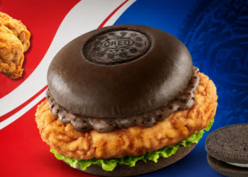 KFC sorprende con un sándwich de pollo con sabor a Oreo