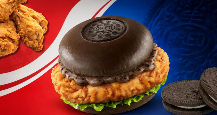 KFC sorprende con un sándwich de pollo con sabor a Oreo 1 KFC sorprende con un sándwich de pollo con sabor a Oreo