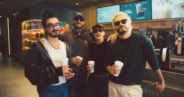 Starbucks se une a Morat con bebidas favoritas de la banda y entradas para sus conciertos 1 Starbucks se une a Morat con bebidas favoritas de la banda y entradas para sus conciertos
