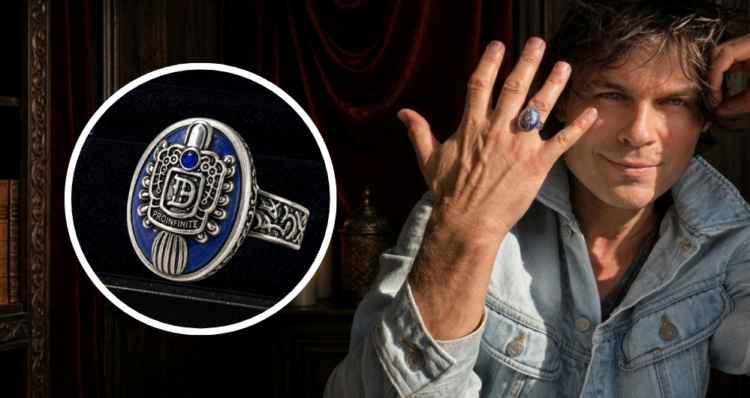 El anillo de Damon Salvatore vuelve: Ian Somerhalder lanza una edición para fans de The Vampire Diaries 1 El anillo de Damon Salvatore vuelve: Ian Somerhalder lanza una edición para fans de The Vampire Diaries