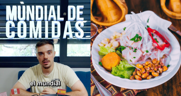 Ibai Llanos vuelve a poner a Perú en el mapa gastronómico y las marcas ya eligen su plato para el "Mundial de las Comidas" 1 Ibai Llanos vuelve a poner a Perú en el mapa gastronómico y las marcas ya eligen su plato para el Mundial de las Comidas