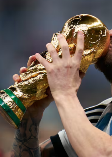 Messi se retira de la selección argentina y las marcas reaccionan al adiós del capitán. Foto: Quality Sport Images