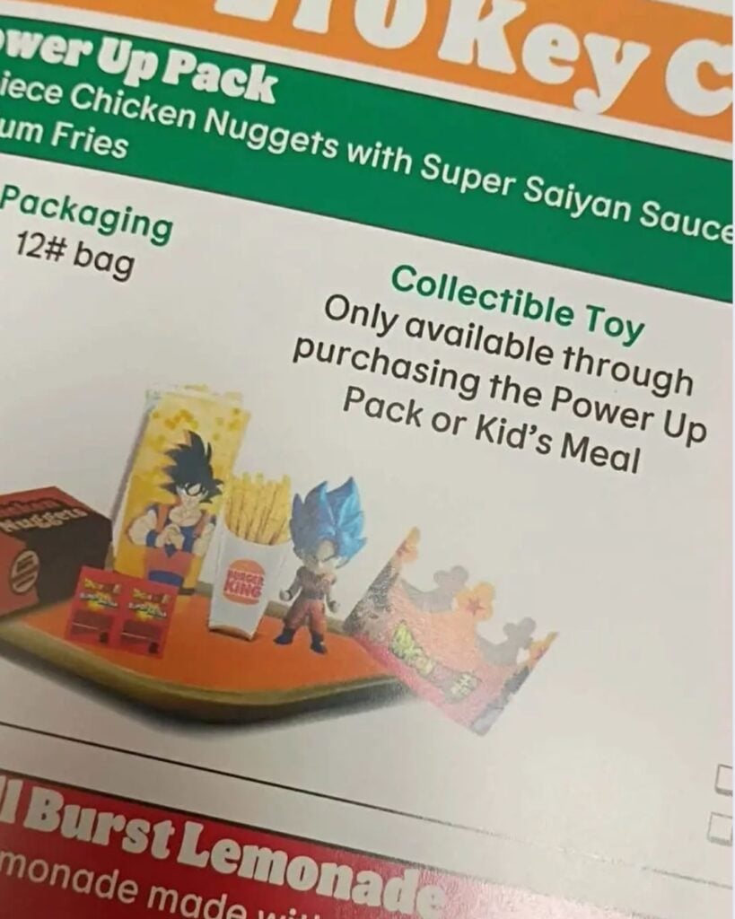 Burger King x Dragon Ball: así es la nueva colaboración con juguetes coleccionables 8 Diseno sin titulo 1