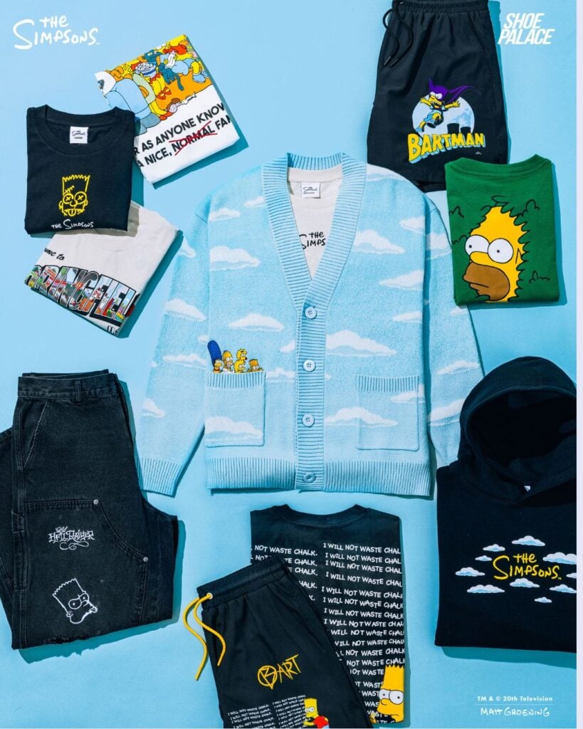 Los Simpson estrenan una colección de ropa dedicada a Springfield y sus personajes más icónicos 2 Diseno sin titulo