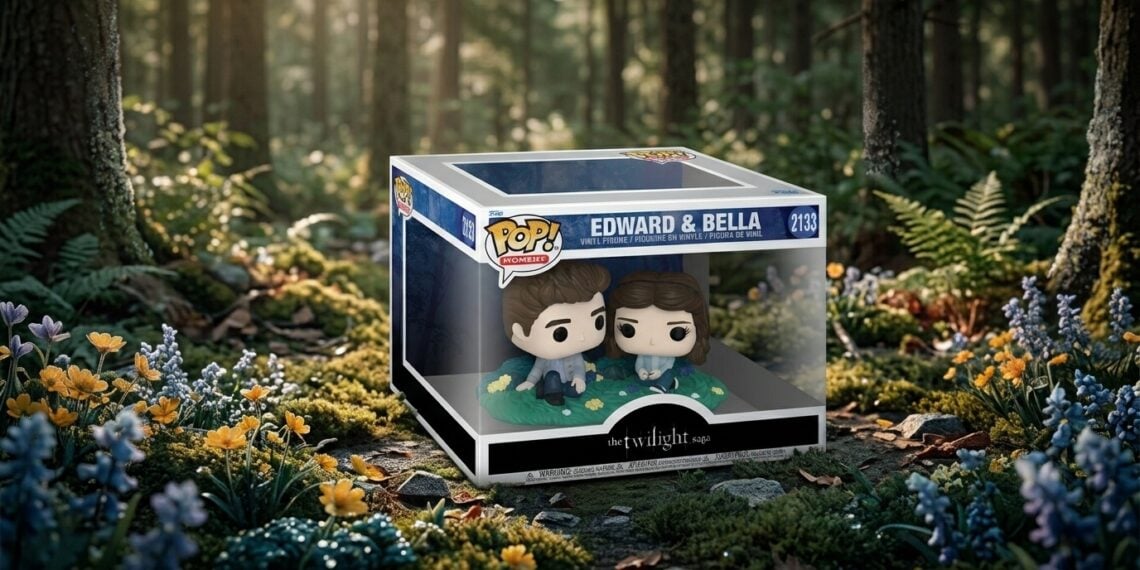 Funko POP recrea iconica escena de Bella y Edward en su nueva coleccion de Crepusculo