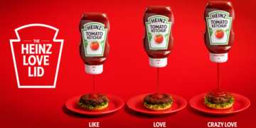 Heinz lanza "Love Lid", su nueva tapa de kétchup con dosificador ajustable 5 Heinz 2