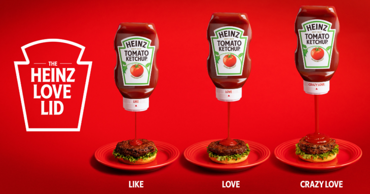Heinz lanza "Love Lid", su nueva tapa de kétchup con dosificador ajustable 1 Heinz 2