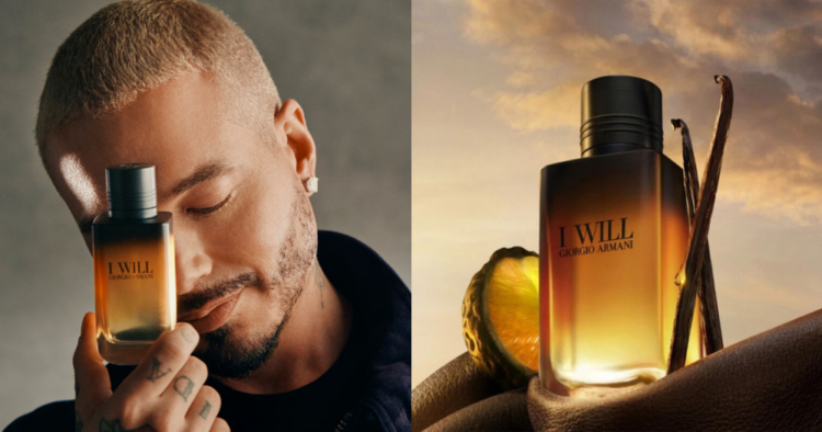 J Balvin y Giorgio Armani