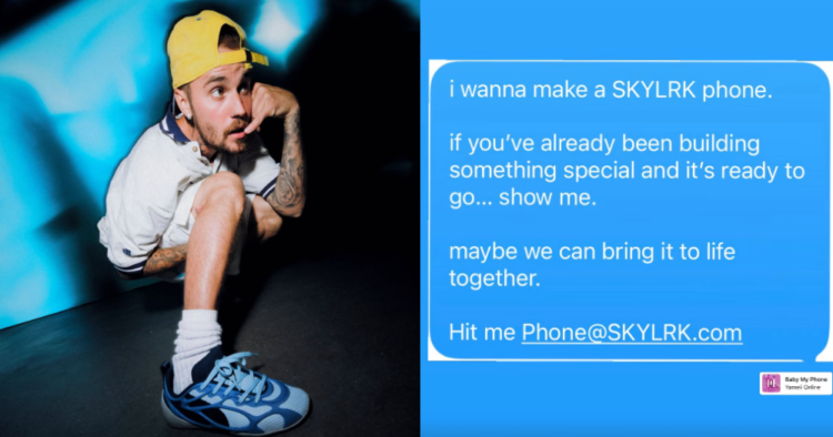 Justin Bieber busca llevar SKYLRK al mundo de los smartphones 1 Justin Bieber