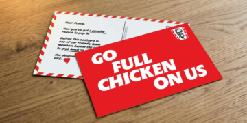 KFC ofrece comida gratis a los carteros de Australia 2 KFC