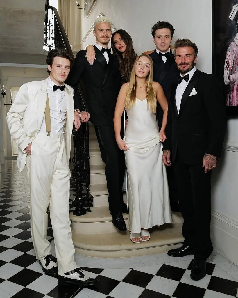 5 familias que hicieron de sí mismas una marca en el mundo del entretenimiento 3 Los Beckham