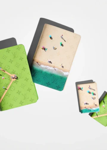 MercadoNegro 41 Louis Vuitton presenta billeteras que reimaginan su Monogram con escenas inspiradas en distintos deportes