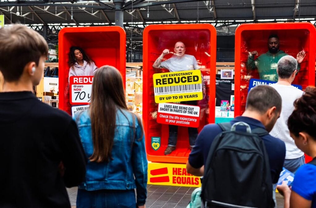 Marked down by inequality. Thats the reality for people in parts of the UK who are living up t