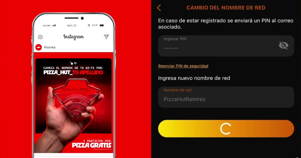 Pizza Hut convierte las redes Wi-Fi cercanas a sus competidores en publicidad 2 Nota 29 4