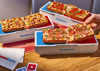 Domino’s lanzará una pizza con forma de ficha de dominó