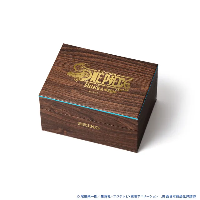One Piece x Seiko: precio y disponibilidad del nuevo reloj inspirado en su famoso Shinkansen 8 One Piece Shinkansen watch Seiko bullet train Setouchi Blue model limited edition exclusive Japan Sanyo Railway shop anime manga Straw Hat Pirates Monkey D. Luffy fashion gift news 6