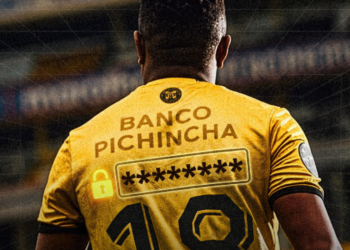 Banco Pichincha reemplazó los nombres de los futbolistas por asteriscos para promover contraseñas seguras