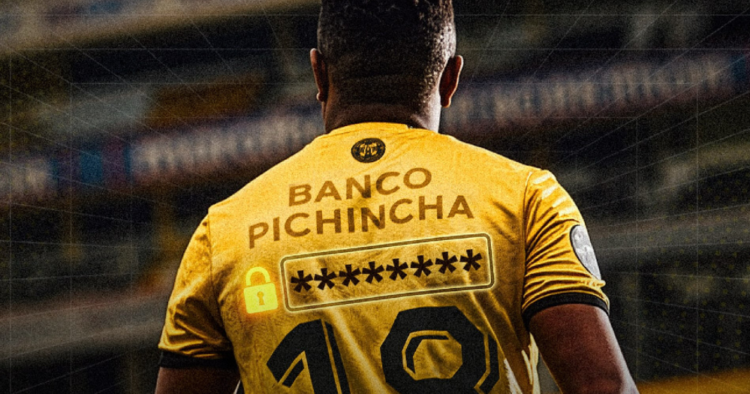 Banco Pichincha reemplazó los nombres de los futbolistas por asteriscos para promover contraseñas seguras 1 Banco Pichincha reemplazó los nombres de los futbolistas por asteriscos para promover contraseñas seguras