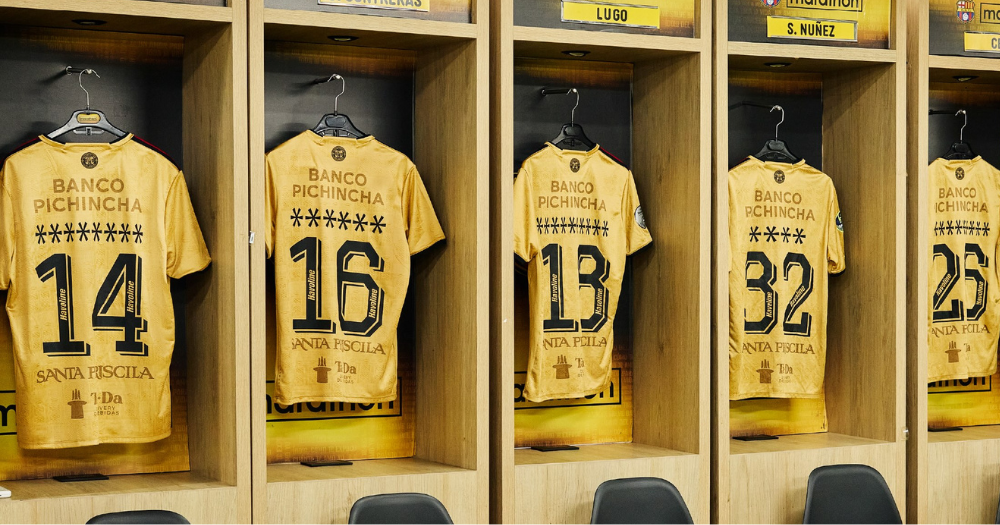 Banco Pichincha reemplazó los nombres de los futbolistas por asteriscos para promover contraseñas seguras 2 Banco Pichincha reemplazó nombres de jugadores del Barcelona SC por asteriscos