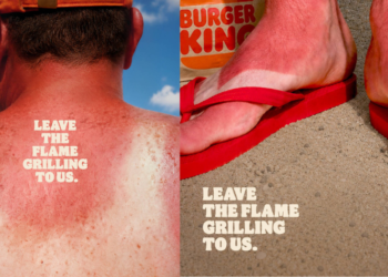 Burger King convierte las quemaduras solares en una campaña para hablar de sus hamburguesas