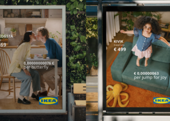 IKEA pone precio a la felicidad con una campaña que mide los momentos, no los muebles