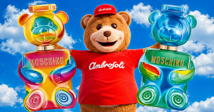 Ambrosoli y Moschino unen sus icónicos osos en una nueva colaboración 1 Ambrosoli y Moschino unen sus icónicos osos en una nueva colaboración