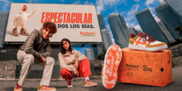 Bachoco y Panam convierten carteles publicitarios en nuevos tenis 2 Bachoco y Panam convierten carteles publicitarios en nuevos tenis