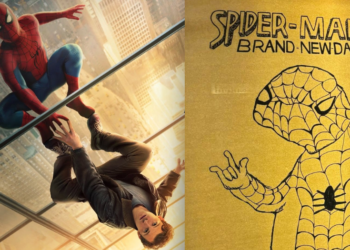 Cine canadiense dibuja a mano a Spider-Man por falta de pósteres