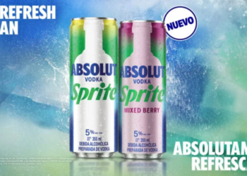 Coca-Cola crea bebida alcohólica lista para tomar con Sprite y Absolut