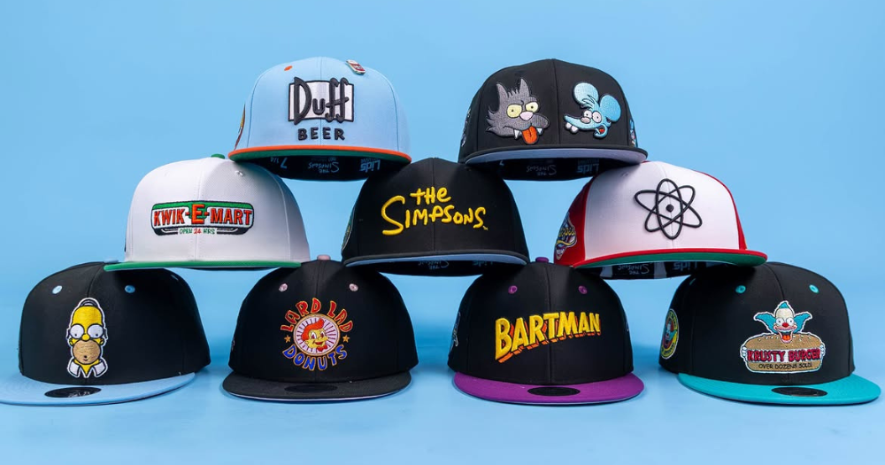 New Era convierte Springfield en una colección de gorras inspirada en Los Simpson