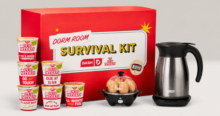 Kit para sobrevivir a la vida universitaria: Cup Noodles y Dash arman el combo perfecto 1 Kit para sobrevivir a la vida universitaria: Cup Noodles y Dash arman el combo perfecto